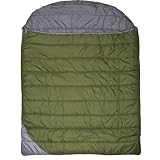 Kelty Corona 20 Double  Sleeping Bag (Green Chili)