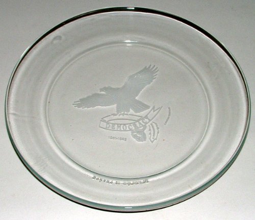 Democracy Limited Edition 1981 - 1982 8" dia. Plate