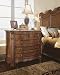 Bedside Chest W-marble Top