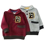 【アウトレット】 Bobson トレーナー(80～130cm) キムラタンの子供服 ワインレッド 130 ( 77176x77676-144 )