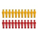 TUNIRO&reg; 22x Tischfu&szlig;ball Kicker Figuren ausbalanciert