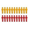 TUNIRO� 22x Tischfu�ball Kicker Figuren ausbalanciert