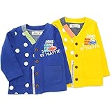 【アウトレット】 Bobson カーディガン(80～130cm) キムラタンの子供服 ブルー 100 ( 77130x77630-143 )