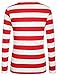 Camii Mia-Long-Sleeve-Tee-Shirts-for-Men-Striped Shirts Cotton Crew Neck Lightweight Causal