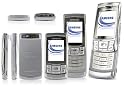 Samsung D840 Silver Sim Free Mobile Phone