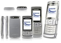 Samsung D840 Silver Sim Free Mobile Phone