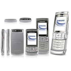 Samsung D840 Silver Sim Free Mobile Phone