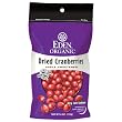 Eden Organic Dried Cranberries, 4-Ounce Pouches (Pack of 5)