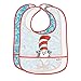 Bumkins Dr. Seuss Easy Wipe Bib, Blue Cat in the Hat, 2-Count