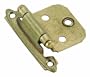 Amerock BP3429-BB Hinge Self-Closing Face Mount Overlay Variable Burnished Brass
