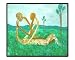 Suggestion Abstract Giclee Poster Print by ART A, 10x8
