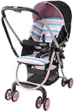 グレコ シティライトRジーノ スイートボーダー (生後1ヶ月から使える両対面式軽量ベビーカー) 67312