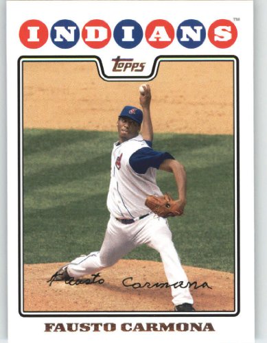 2008 Topps #375 Fausto Carmona - Cleveland Indians (Baseball Cards)