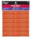 Diane Mesh Hair Rollers Orange * Size 7/8 Diameter X 2-1/2 Long