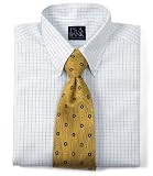 Traveler Pinpoint Check Buttondown Collar Dress Shirt Big or Tall