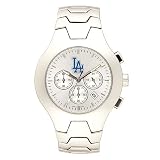 Los Angeles Dodgers MLB Men's Hall of Fame Watch with Stainless Steel Bracelet