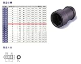 トネ:TONE インパクト用ロングソケット/25.4mm ソケットレンチ