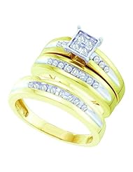 0.36CT DIAMOND FASHION TRIO SET