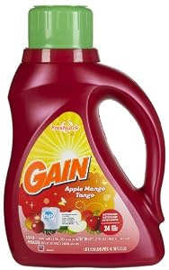 Gain Joyful Expressions 2X HE Liquid Detergent-Apple Mango Tango - 24 Loads