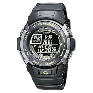 Montre G-Shock Casio G-7710-1ER 1 Casio - G-7710-1ER - Montre G-Shock - Acier et Résine - Quartz Digitale - Multifonctions -Sport - Chrono - Timers - Alarmes - Fuseaux Horaires - Etanche 20 ATM - Bracelet Caoutchouc Noir
