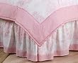 Pink French Toile Queen Girl Bed Skirt by JoJo Designs