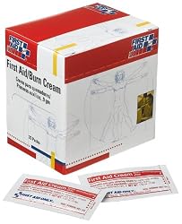 First Aid Only First Aid/burn Cream Pack, 0.9 Gram, 25-Count Boxes (Pack of 3)