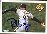 Paul Wagner Autographed/Hand Signed MLB Baseball Card (Pittsburgh Pirates) 1994 Fleer #623