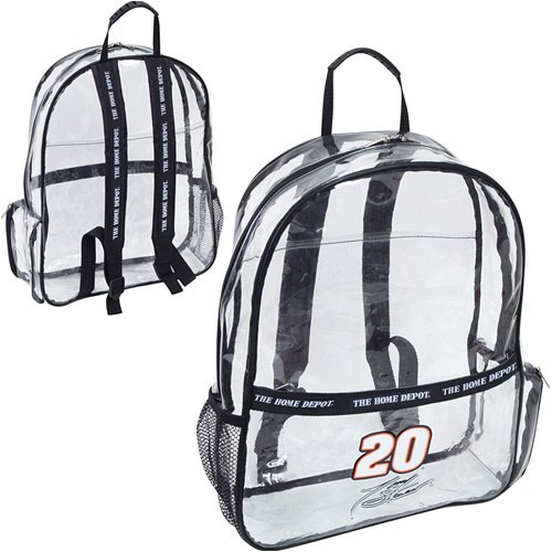 Buy Drivers Select Tony Stewart Clear Backpack by Chase Authentics