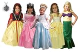 Traditional Princess Dress-Up Set, Large - Includes exclusive Wondercharms necklace Traditional Princess Dress-Up Set, Large - Includes exclusive Wondercharms necklace