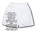 White Boxer Short with In all my efforts to learn to read, my mother shared fully my ...