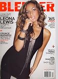 Blender Magazine July 2008 Issue Features Leona Lewis Cover