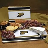 Purdue University Boilermakers Glass Cutting Board Set
