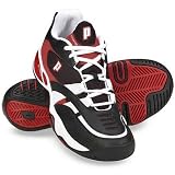 Prince Men's T9 Roadster Tennis Shoe -Black/Red/White