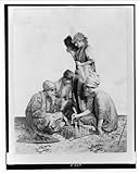 IMAGE OF Historic Print (L): A game of chess / Baumann Studio, New York.