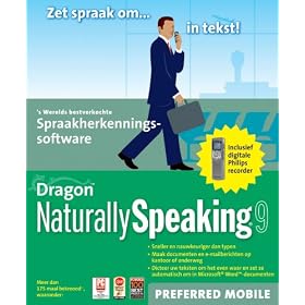 Dragon Naturally Speaking Preferred 9: Dutch with Recorder (PC)