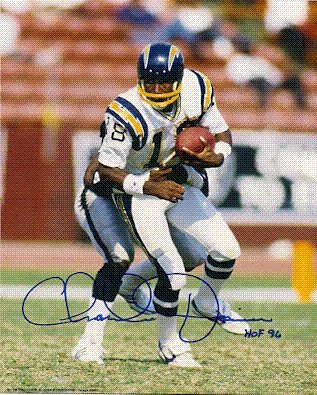 Autographed/Hand Signed Charlie Joiner 8x10 Photo - San Diego Chargers