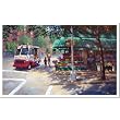 "Ice Cream & Fruit" by Frank Hanavan Signed Giclee Art