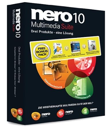 Nero  Multimedia Suite 10 + Essential Bonus