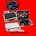 Dartkoffer,Luxus,schwarz,Aluminium,Dartcase,Darttasche,Dartbox,Dartetui,Alubox,Alu-case,Dartsafe,Dart-,-box,-safe,-case,-etui,-tasche