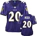 Ed Reed Purple Reebok Premier Baltimore Ravens Women's Jersey - Small