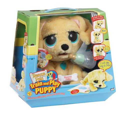 Childrens Toyshop  Toys : MGA Rescue Pets Train And Play Puppy