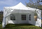 Partyzelt Pavillon Zelt Festzelt 4 x 4 M wasserdicht