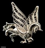 Brooch, 'Filigree Pegasus'