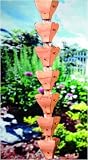 9 Cup Tulip Rain Chain