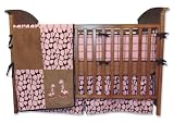 Trend Lab Kenya 4 Piece Bedding Set - Pink