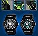 Misskt@ 30m Water-proof Boys Girls Sport Digital Watch with Alarm Stopwatch Children Watch Blue
