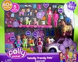 Polly Pocket Totally Trendy Pets Superset! 4 Sets in 1