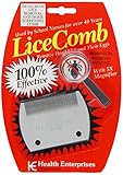 AcuLife Metal Lice Comb with Free Magnifier