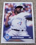 1993 Donruss Juan Guzman # 189 MLB Baseball Card