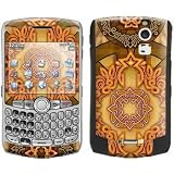 Golden Knotwork Design Protective Skin Decal Faceplate for Blackberry Curve 8330 Cell Phones